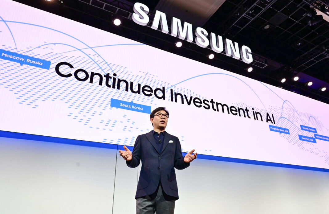 HS Kim, President and CEO of Consumer Electronics Division, Samsung Electronics at CES 2019 Samsung Press Conference 1