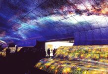 Al CES di Las Vegas LG crea una “cascata” di colore