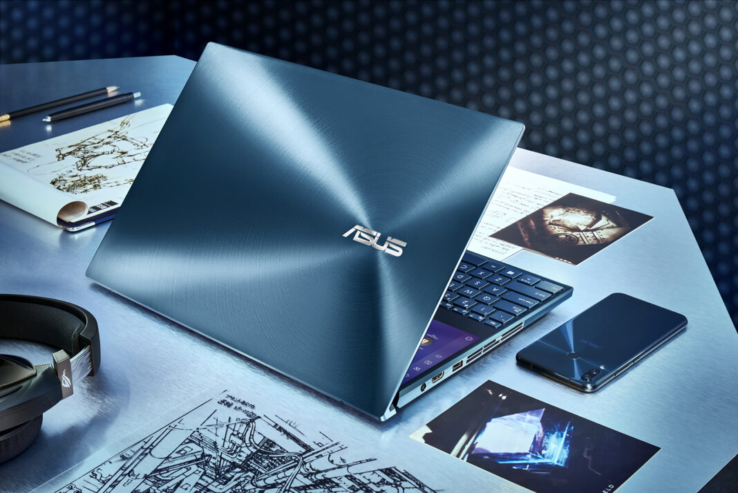 ZenBook Pro Duo UX581_Celestial Blue Design