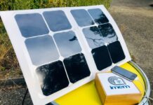 Lo smartphone si ricarica al sole