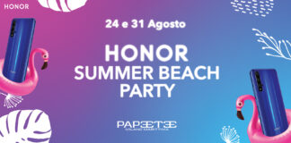 Al via l’HONOR Summer Beach Party