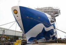 Varata a Monfalcone “Enchanted Princess”