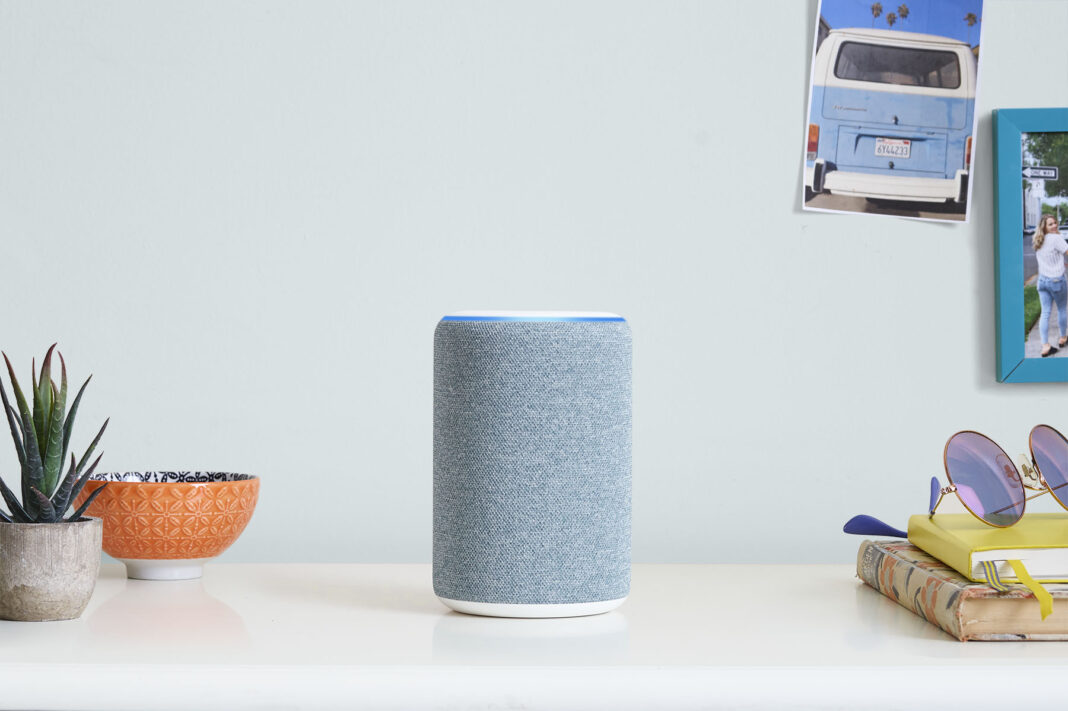 All-new Amazon Echo on desk