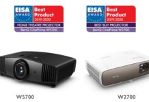 BenQ vince due EISA awards con i videoproiettori W2700 e W5700
