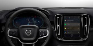 Volvo XC40 introduce il nuovo sistema di infotainment basato su Android con tecnologie Google integrate