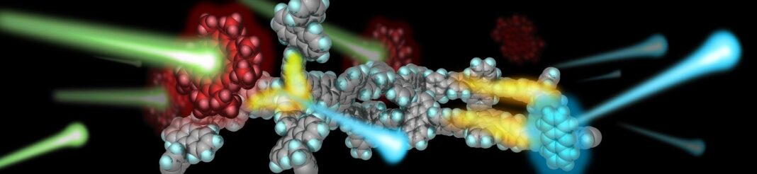 photon upconversion in nanoparticelle porose fluorescenti ePAF