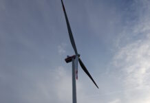 Un nuovo aerogeneratore per il parco eolico di Lübbenau