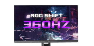 ASUS Republic of Gamers annuncia il nuovo ROG Swift 360Hz