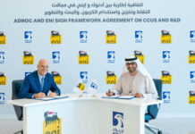 Eni e ADNOC firmano un Memorandum d’Intesa su attività di ricerca congiunta per un’energia sostenibile nel futuro