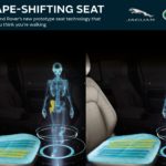 I nuovi sedili Jaguar Land Rover stimolano i muscoli simulando i movimenti della camminata