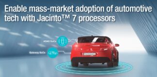 Da Texas Instruments una nuova piattaforma di processori Jacinto 7 per il settore automobilistico