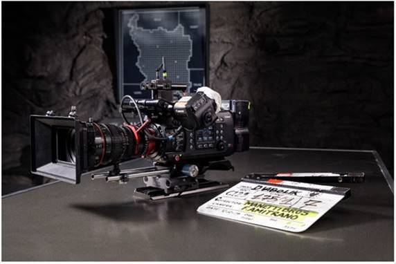 Canon sul set cinematografico di DIABOLIK