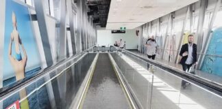 Thyssenkrupp Elevator installa il tappeto mobile più lungo del mondo nell’aeroporto di Perth