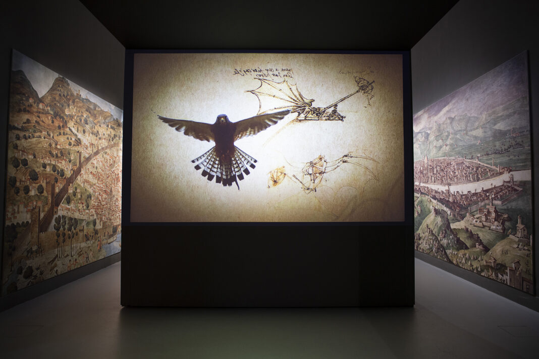 Sala6_Sogno-del-volo_4NuoveGallerieLeonardo@LorenzaDaverio