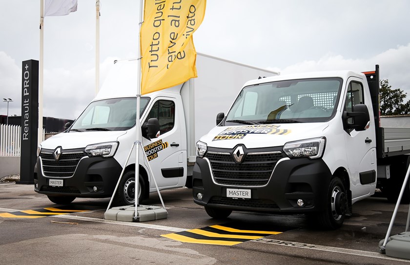 RENAULT PRESENTA LA 6A EDIZIONE DEL BUSINESS BOOSTER TOUR