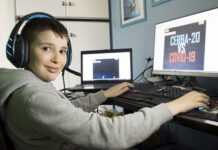A 9 anni crea un videogioco con cui sconfiggere il COVID-19