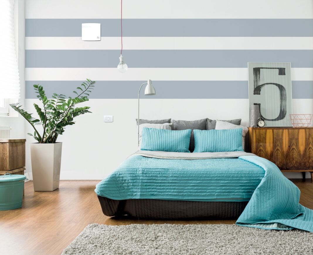 Cozy bedroom in modern design