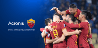 Acronis sarà “Official Artificial Intelligence Partner” dell’A.S. Roma