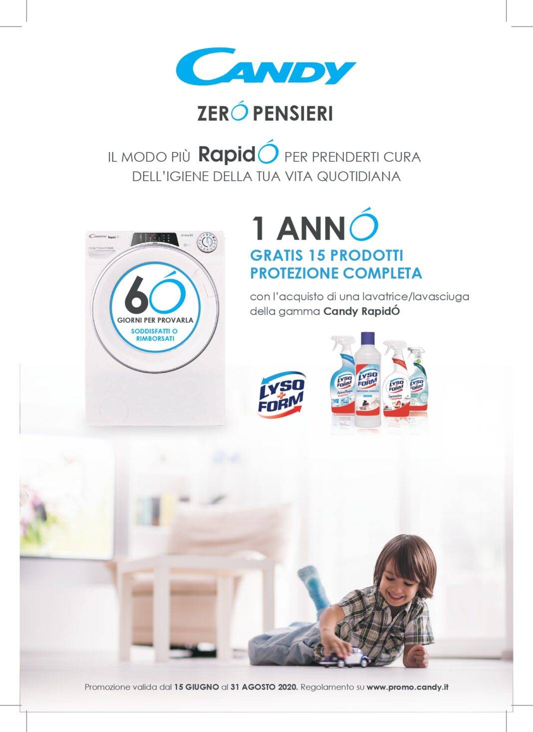 Flyer - Promo Candy ZERO PENSIERI
