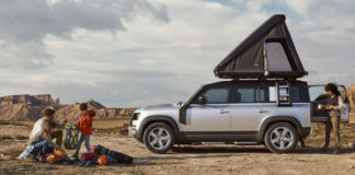 Land Rover e Autohome: una tenda da tetto creata per la Nuova Defender