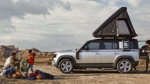 Land Rover e Autohome: una tenda da tetto creata per la Nuova Defender