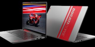 Disponibile il nuovo notebook Lenovo Ducati 5