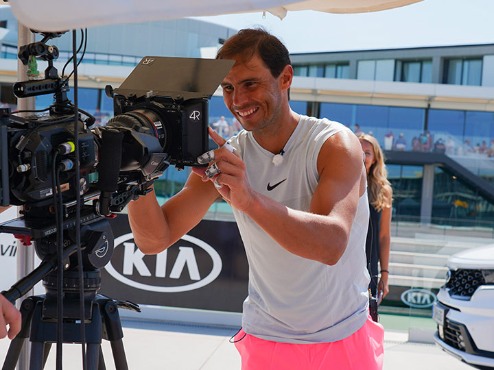 Kia rinnova l’accordo con Nadal