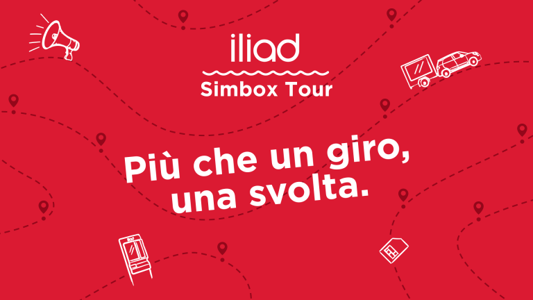 Parte il Simbox tour di iliad