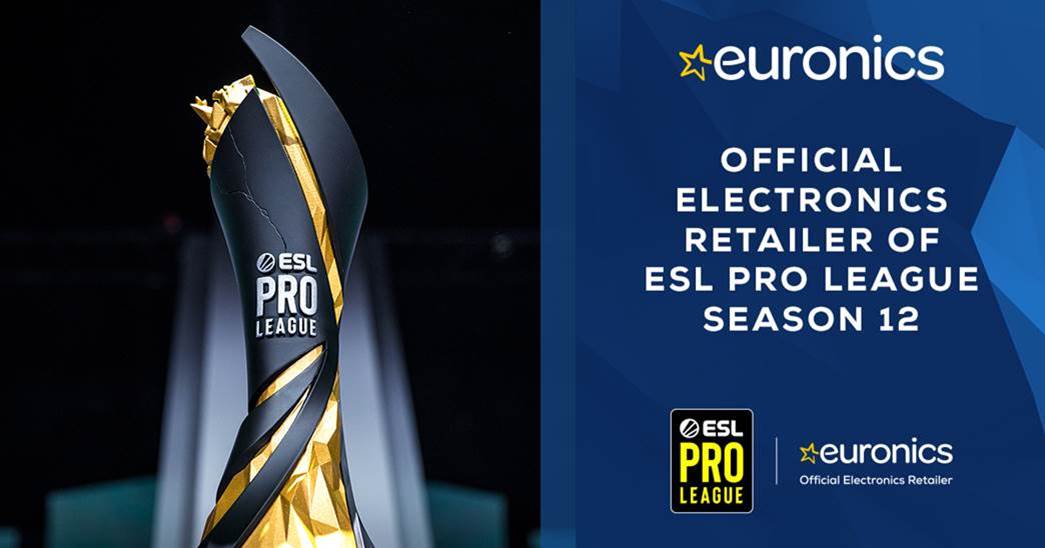 Euronics rinnova la partnership con ESL per il campionato ESL Pro League