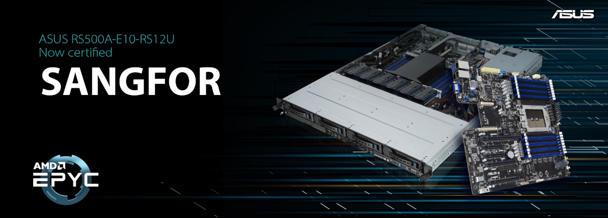 Partnership tra ASUS e Sangfor per lo sviluppo di soluzioni di iperconvergenza