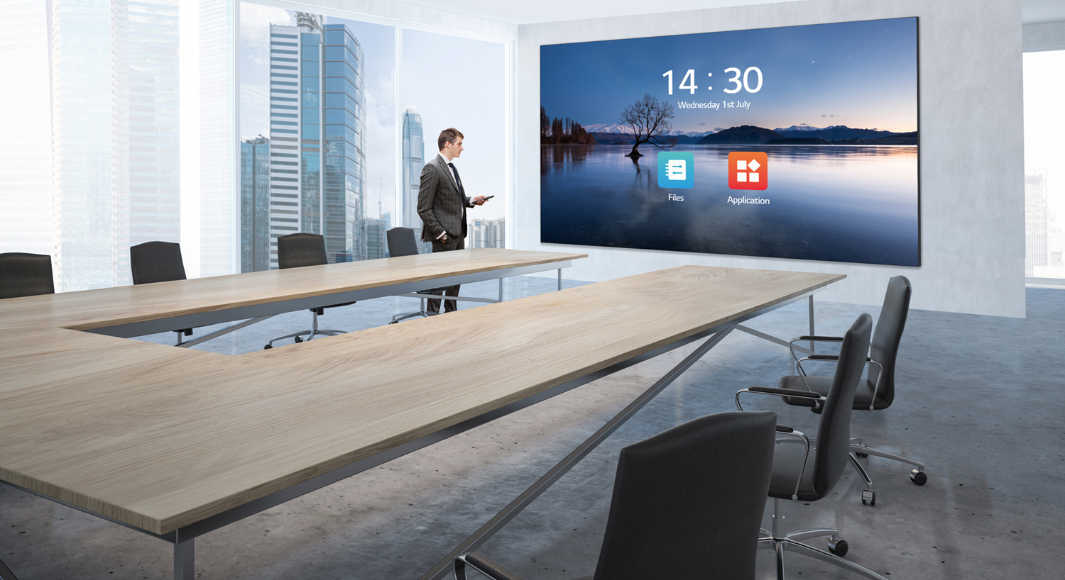 LG presenta il nuovo LED Screen 136” All-In-One