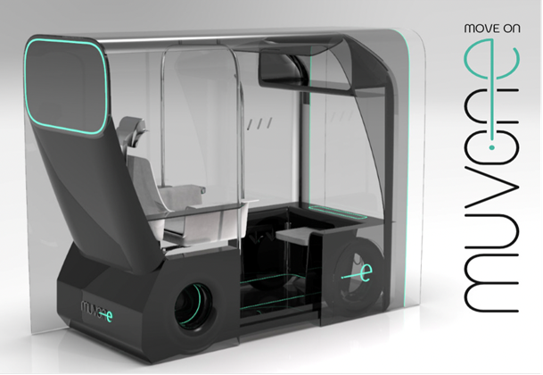 Il concept di un taxi a guida autonoma vince il New Designers Ford Award