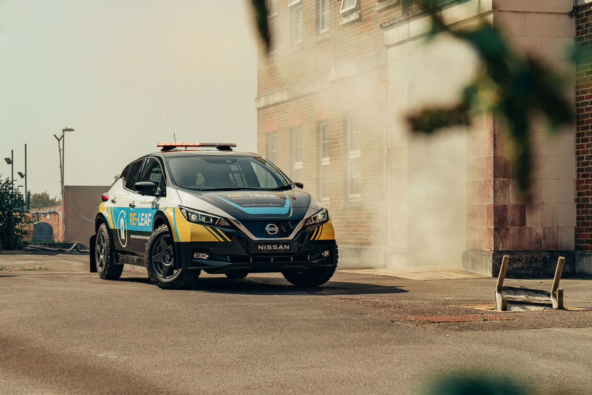 Nissan RE-LEAF: una fonte di energia sempre disponibile