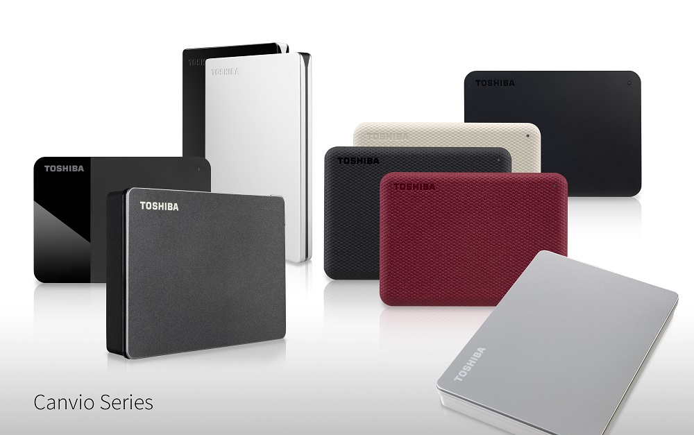 Toshiba rinnova la line-up di hard disk esterni Canvio
