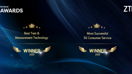 ZTE vince il premio per la migliore tecnologia di prova e misurazione e per il servizio clienti 5G di maggior successo al 5G World 2020