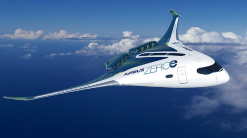Airbus presenta dei nuovi concept di aeromobili a emissioni zero