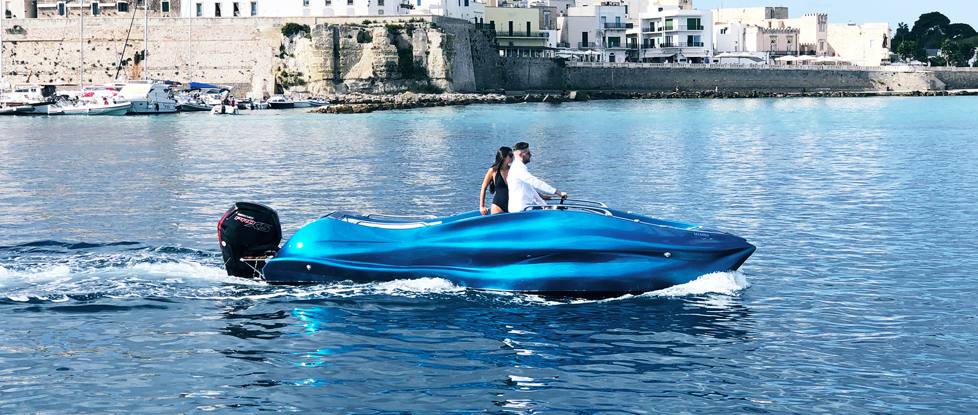 MAMBO: la prima barca al mondo stampata in 3D in vetroresina