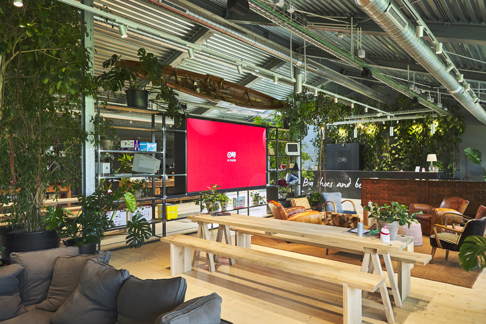 LG Electronics ha fornito ad H Farm per il nuovo Campus a Ca’ Tron le proprie soluzioni innovative