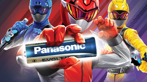 Con Panasonic Energy i Power Rangers incontrano i fan