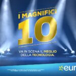“I Magnifici 10” della tecnologia diventano vere e proprie star del cinema negli originali commercial della campagna di Euronics