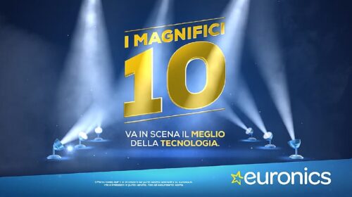 “I Magnifici 10” della tecnologia diventano vere e proprie star del cinema negli originali commercial della campagna di Euronics