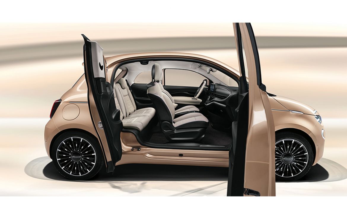 Fiat presenta in anteprima la Nuova 500 3+1 e l’intera gamma della Nuova 500