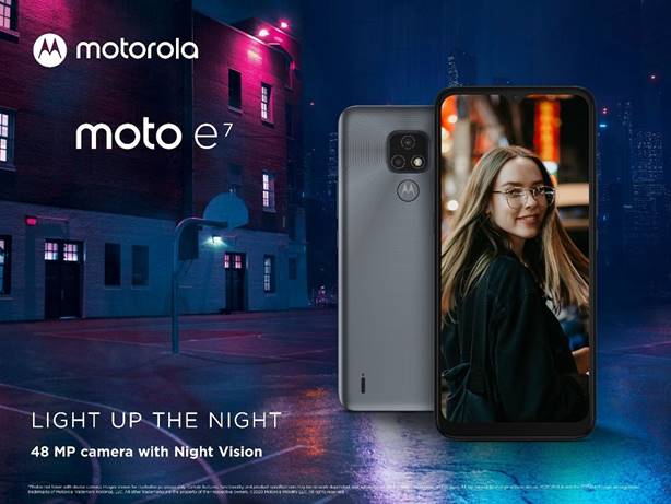 Da Motorola il nuovo moto e7