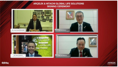Arçelik A.Ş. acquista il 60% della Business Unit Hitachi Global Life Solutions