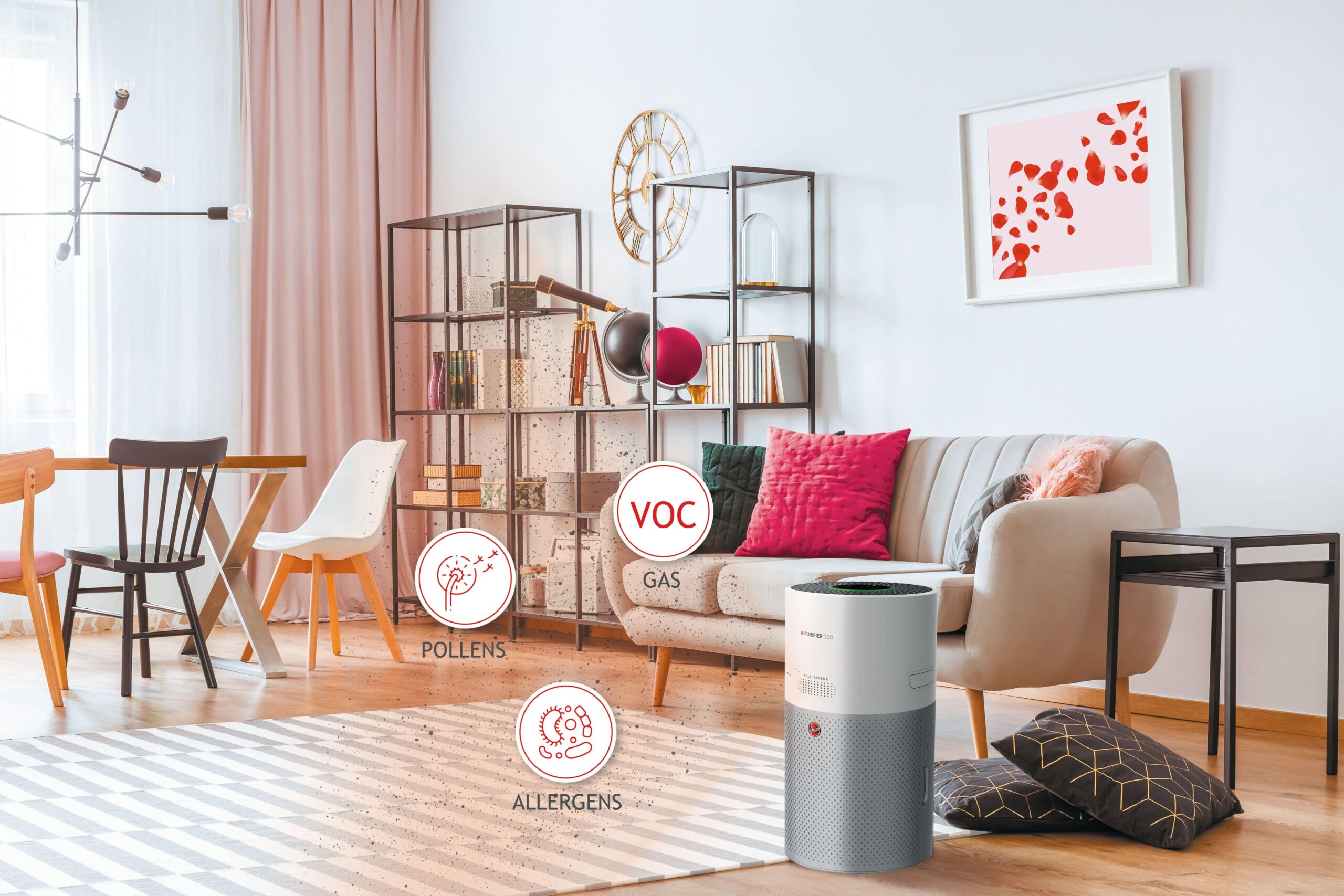 Hoover lancia la nuova gamma di Purificatori d’aria