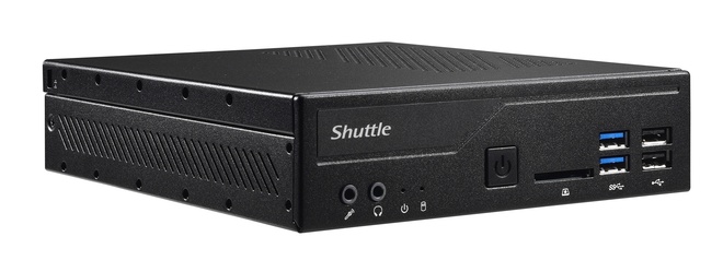 Shuttle introduce il nuovo PC da 1,3 litri per processori Intel Core di decima generazione