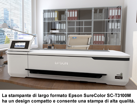 Epson presenta SureColor SC-T3100M e SC-T5100M