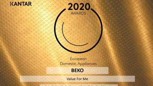 Kantar Domestic Appliance Awards 2020: Beko premiata nelle categorie “Value For Me” e “Ones To Watch”