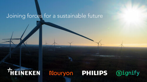 Philips, HEINEKEN, Nouryon e Signify formano il primo consorzio paneuropeo per il futuro parco eolico