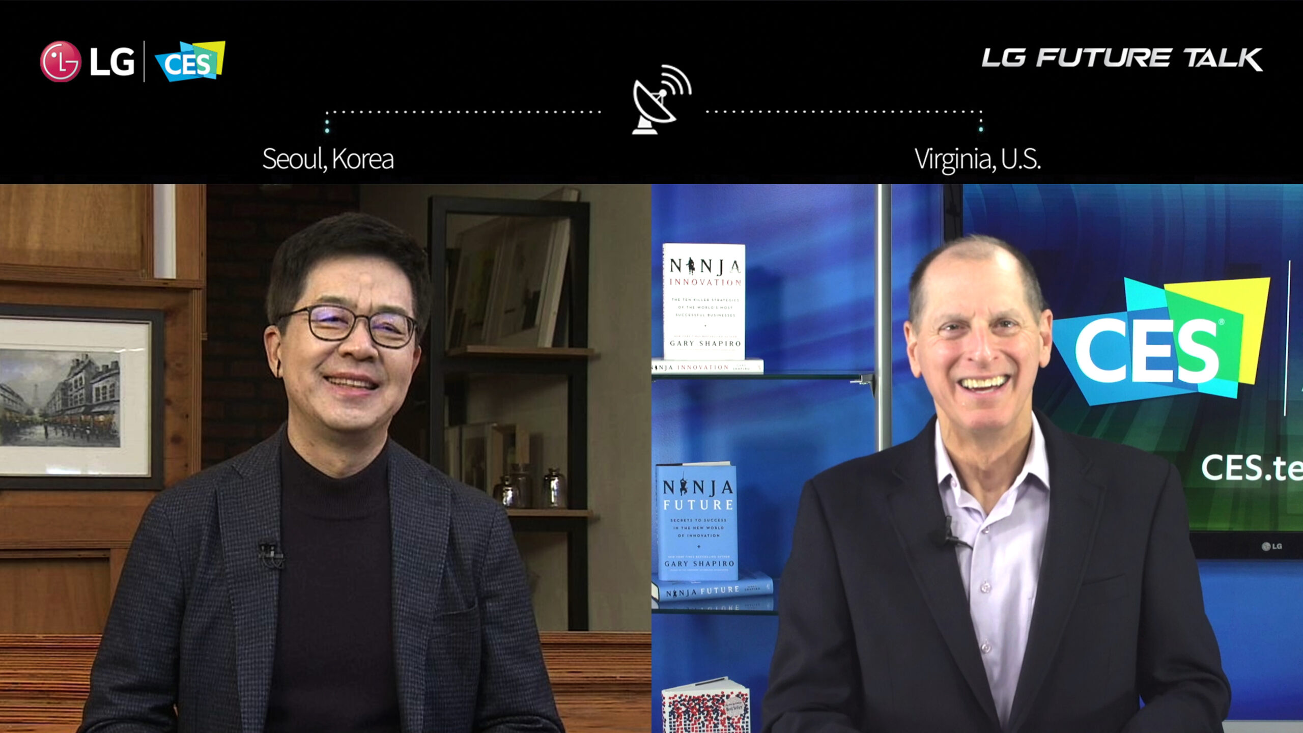 CES 2021: LG ospita i leader tech all’interno dell’intervento “Future Talk”